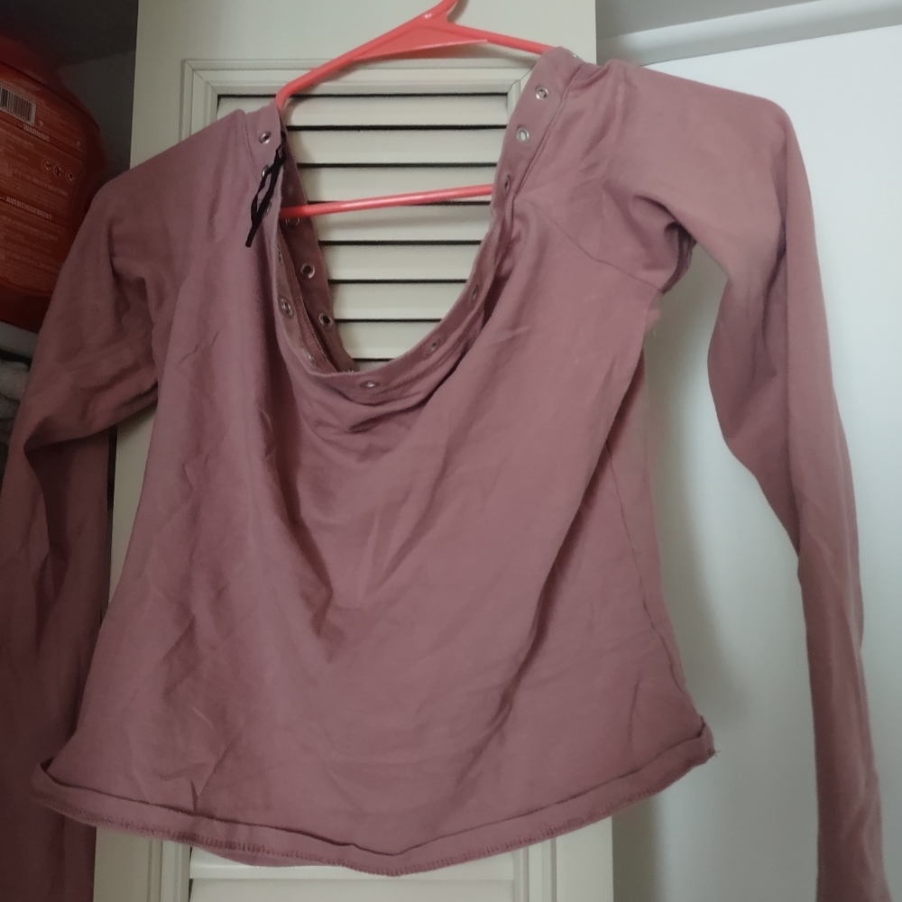 Pink Crop top